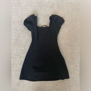 black ZARA dress